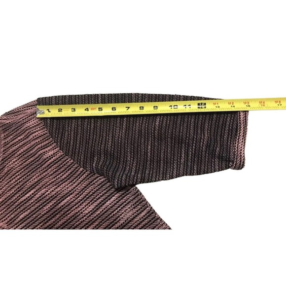 H&M Womens 3/4 Cuff Sleeve Texture Marl Pullover Raglan Sweatshirt Top Medium M - Picture 12 of 12